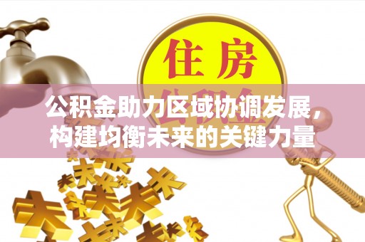 海珠公积金助力区域协调发展，构建均衡未来的关键力量