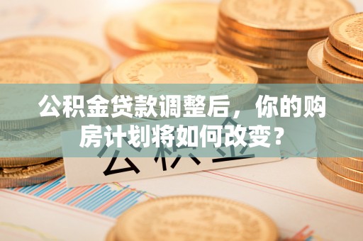 海珠公积金贷款调整后，你的购房计划将如何改变？