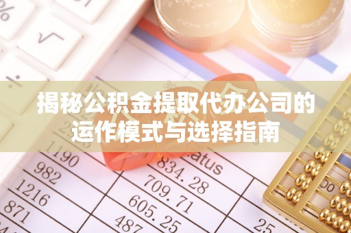 海珠揭秘公积金提取代办公司的运作模式与选择指南