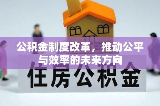 海珠公积金制度改革，推动公平与效率的未来方向