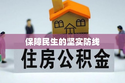 海珠保障民生的坚实防线