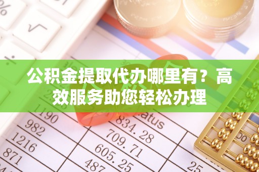 海珠公积金提取代办哪里有？高效服务助您轻松办理