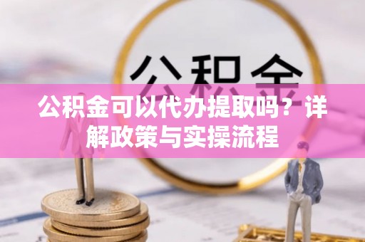 海珠公积金可以代办提取吗？详解政策与实操流程