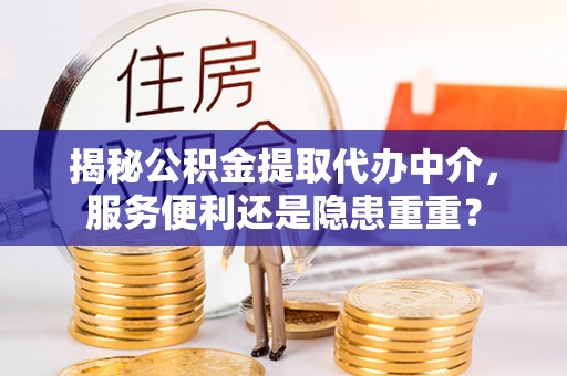 海珠揭秘公积金提取代办中介，服务便利还是隐患重重？