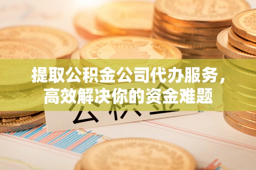 海珠提取公积金公司代办服务，高效解决你的资金难题